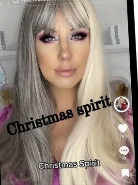 Chelsey Smith Crowns Christma Spirit Wig